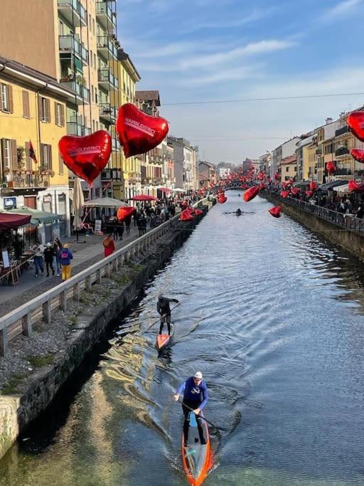 Appartamento Navigli, 90 Square Meters, Free Parking Ripa Ticinese Milano Esterno foto